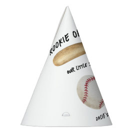 Rookie of the Year Baseball 1. Geburtstagsfeier Partyhütchen
