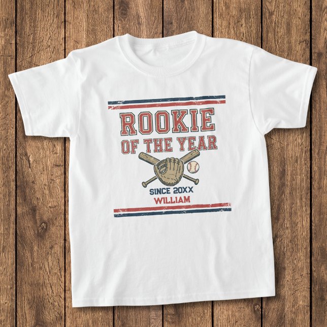 Rookie of the Year Baseball T-Shirt (Von Creator hochgeladen)
