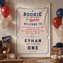 Rookie of the Year Baseball-Ticket 1. Geburtstag