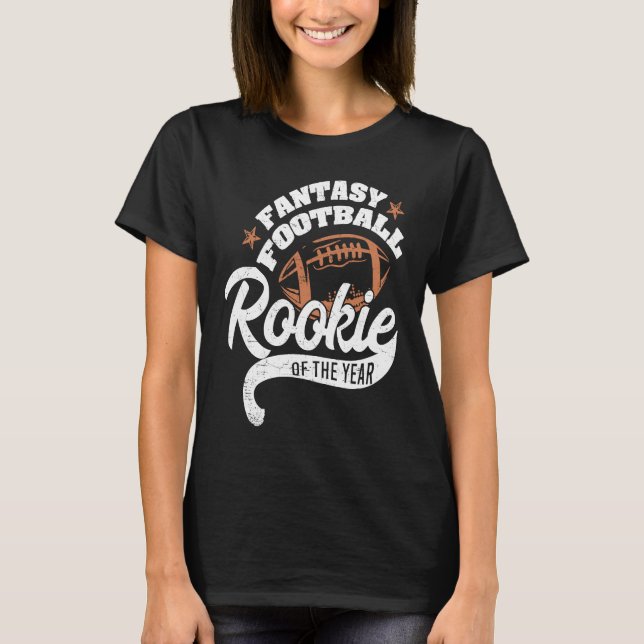 Rookie of the Year Fantasy Football Player T-Shirt (Vorderseite)