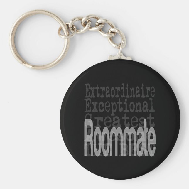 Roommate Extraordinaire Schlüsselanhänger (Vorne)