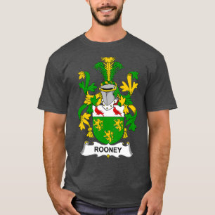 Rooney Coat of Arms Familienwappen T-Shirt