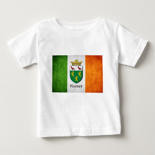 Rooney Irish Flag Baby T-shirt (Vorderseite)
