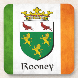 Rooney Irish Flag Untersetzer