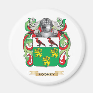 Rooney Wappen (Familienwappen) Magnet