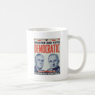Roosevelt 1944 - Truman Tasse