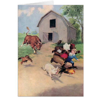 Roosevelt Bears Lauf von einem Bull hinunter auf d