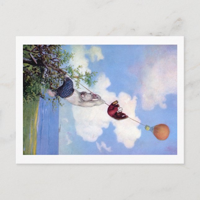 Roosevelt Bears von Ballon Postkarte (Vorderseite)