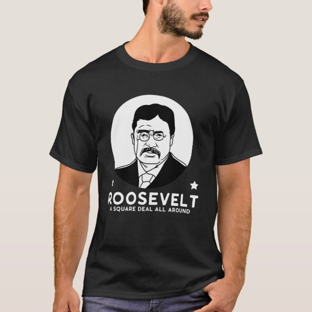 Roosevelt - ein fortschrittliches Party, das alle  T-Shirt (Vorderseite)