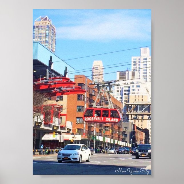 Roosevelt Island Tram Poster (Vorne)