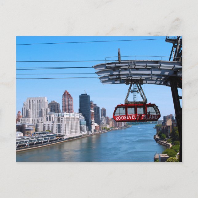 Roosevelt Island Tram Postkarte (Vorderseite)