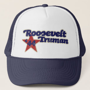 Roosevelt Truman 1944 Truckerkappe