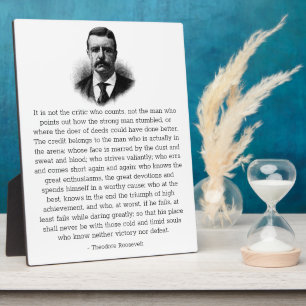 Roosevelts Mann in der Arena Fotoplatte