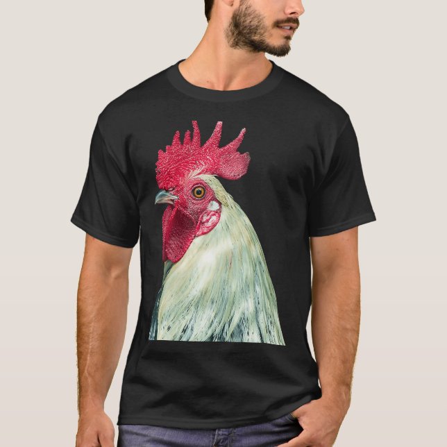 Rooster Bird Ornithology T-Shirt (Vorderseite)