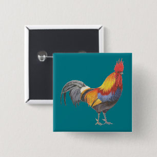 Rooster Button
