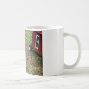 Rooster Crowing Tasse