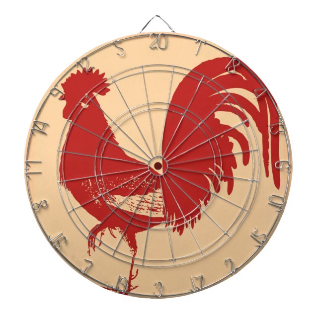 Rooster Dartscheibe (vorne)
