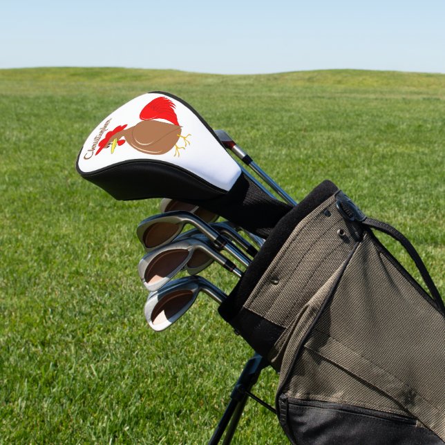 Rooster Design Golf Headcover (In SItu)