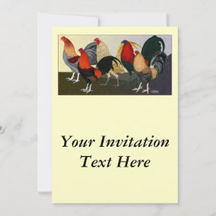 Rooster Dream Team Einladung