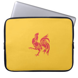 Rooster (Flagge Walloniens) Laptopschutzhülle