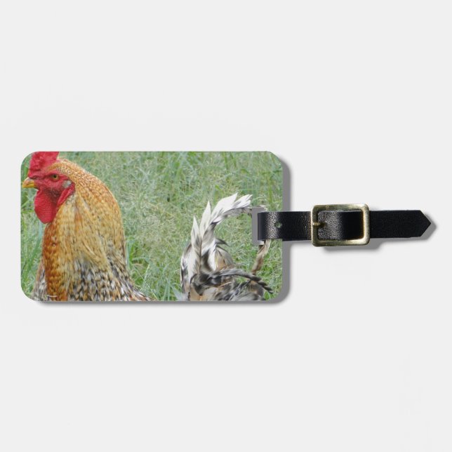 Rooster Gepäckanhänger (Vorderseite horizontal)