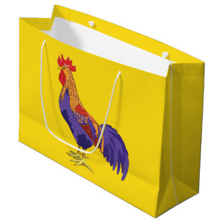 Rooster-Geschenktasche Große Geschenktüte