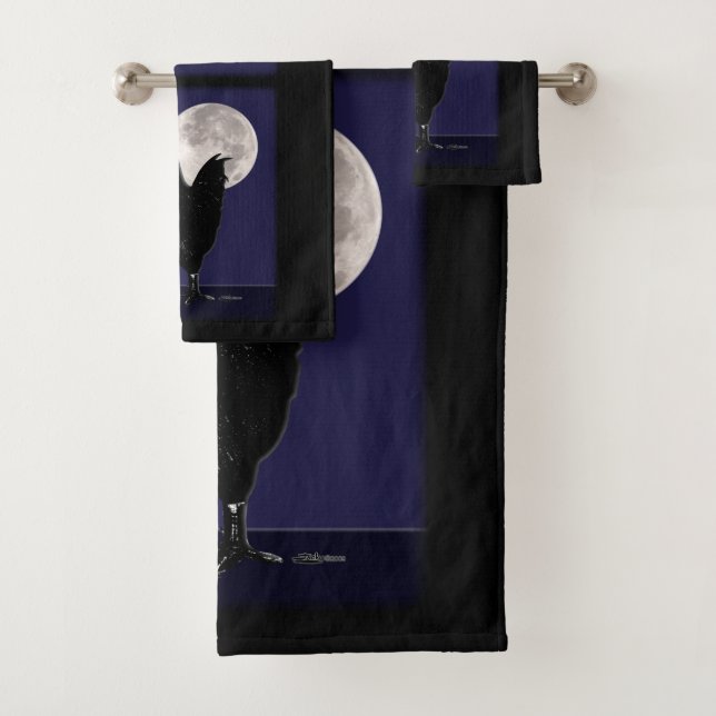 Rooster Ghost Badhandtuch Set (Insitu)