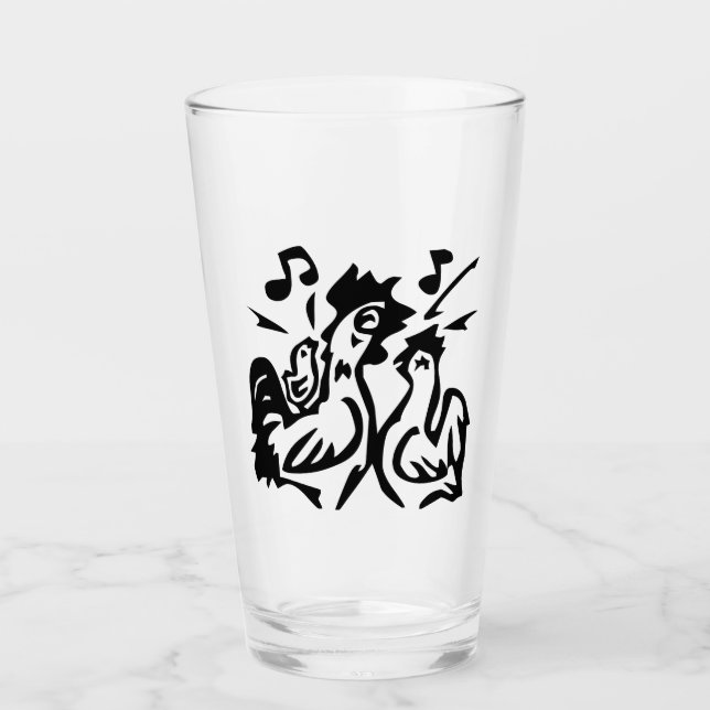 Rooster Glas (Vorderseite)