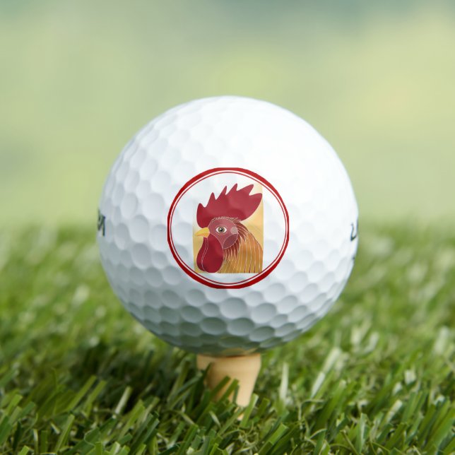Rooster Golf Ball (Insitu T-Shirt)