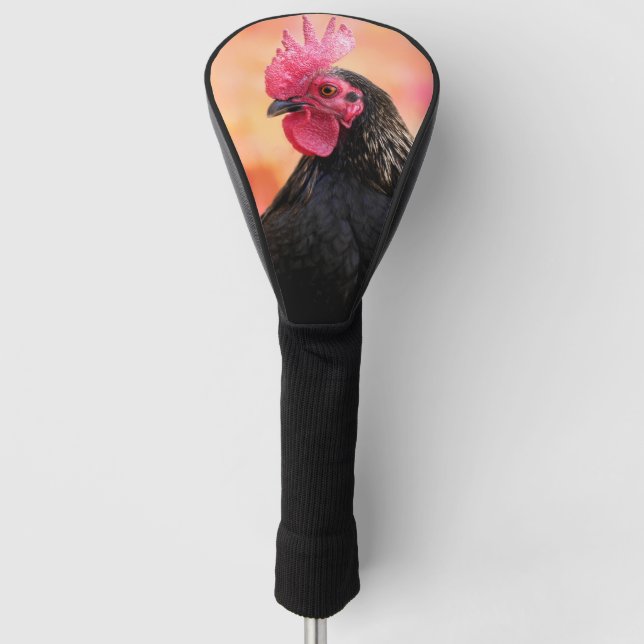 Rooster Golf Headcover (Vorderseite)
