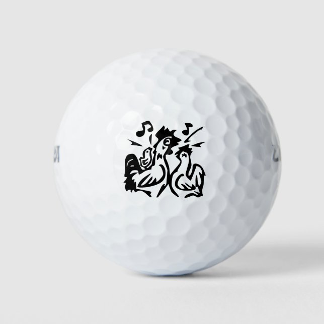Rooster Golfball (Vorderseite)