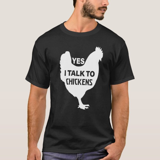 Rooster Hen Eggs Hühner Coop Stall Farm Ch T-Shirt (Vorderseite)