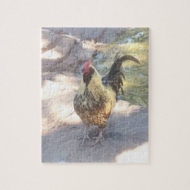 Rooster Jigsaw Puzzle (Vertikal)