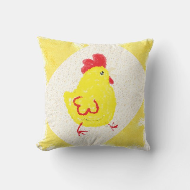 Rooster Kissen (Vorderseite)
