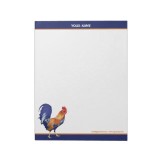 Rooster Large Notepad Notizblock