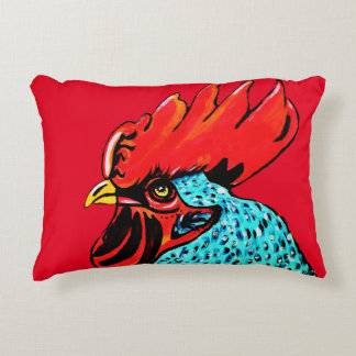 Rooster Lover Reversible Dekokissen