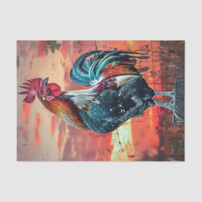 Rooster Lyfe18 Seidenpapier (Vorderseite)
