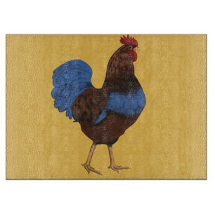 Rooster-Malen nach Maß Schneidebrett