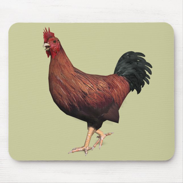Rooster Mousepad (Vorne)