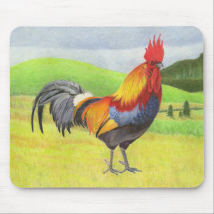 Rooster Mousepad
