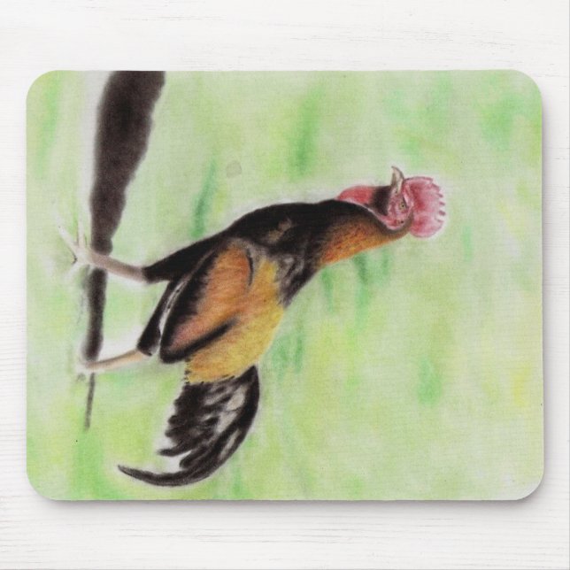 Rooster Mousepad (Vorne)