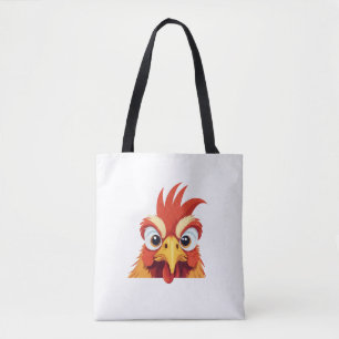 Rooster Peeking Niedlich Adorable Funny Animal Car