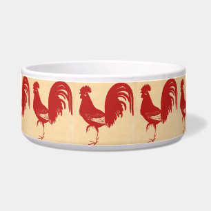 Rooster Pet Bowl Napf