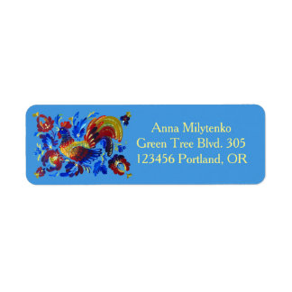 Rooster Petrykivka Ukrainische Kunst