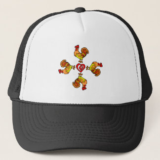 Rooster Pinwheel Truckerkappe
