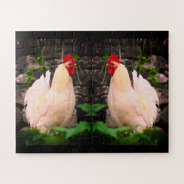 Rooster Puzzle (Horizontal)
