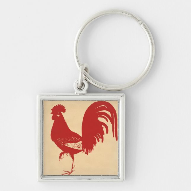 Rooster Schlüsselanhänger (Vorne)