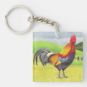 Rooster Schlüsselanhänger