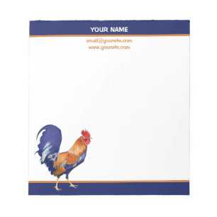 Rooster Small Notepad Notizblock