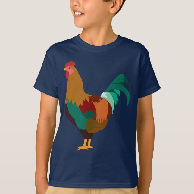 Rooster T-Shirt (Vorderseite)